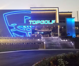 Top Golf lighting project